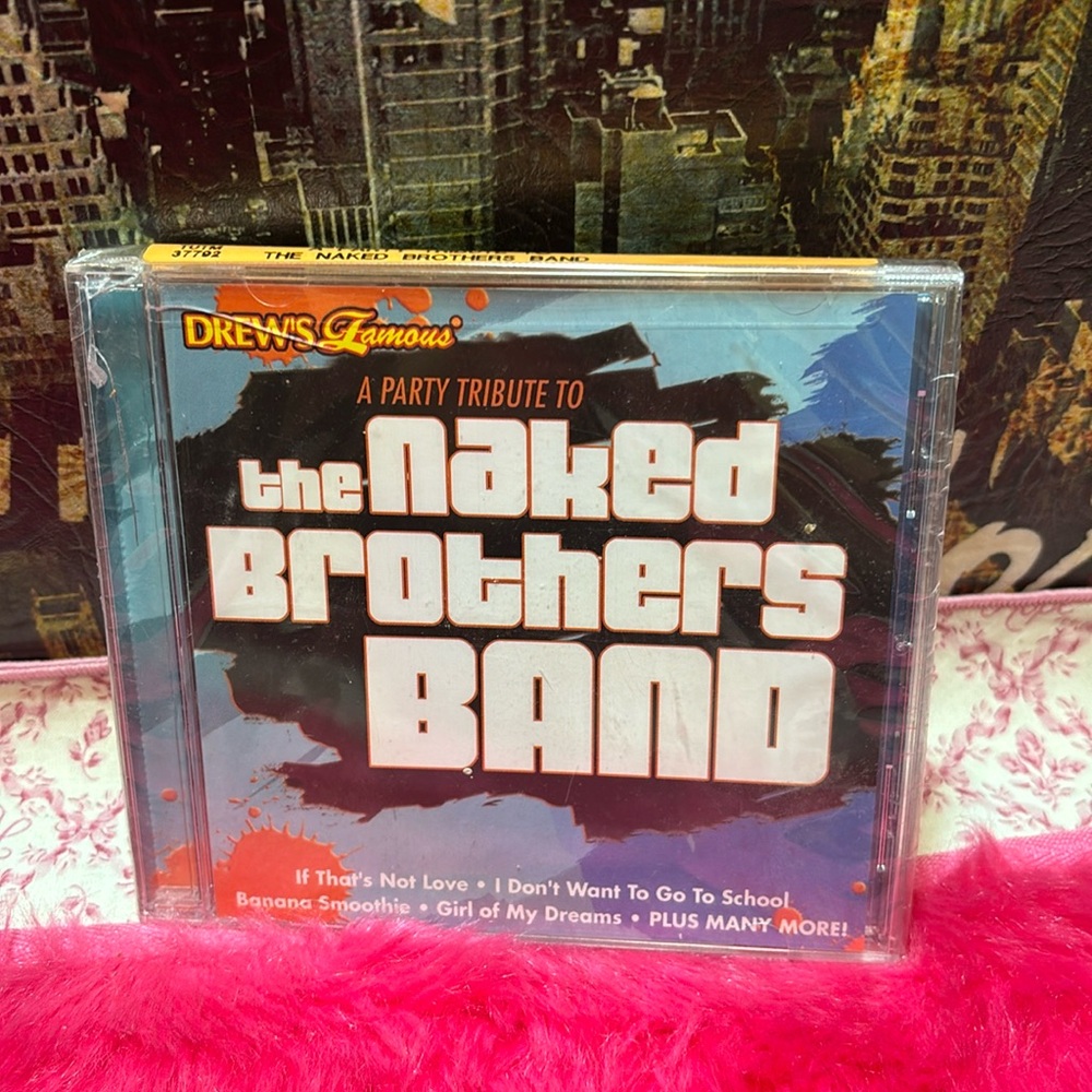 7 for $20 Drew’s Famous A Party Tribute to The Naked Brothers Band NWT CD